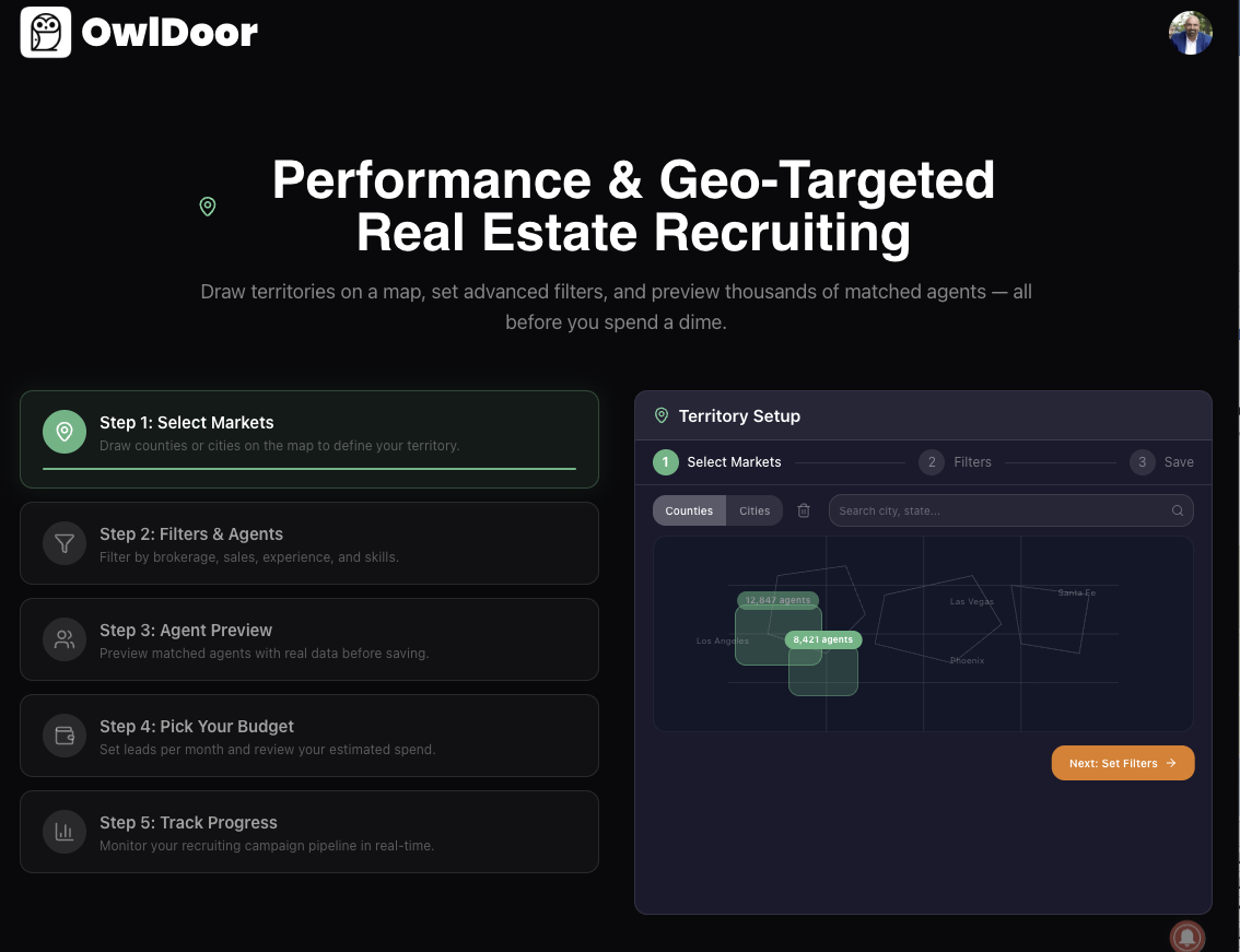 OwlDoor territory builder